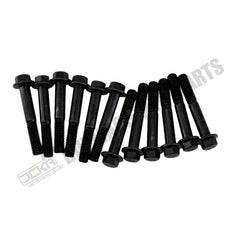 12 peças de parafuso do coletor de escape 3944593 para 94-98 Dodge 5.9L 12 válvulas Cummins 