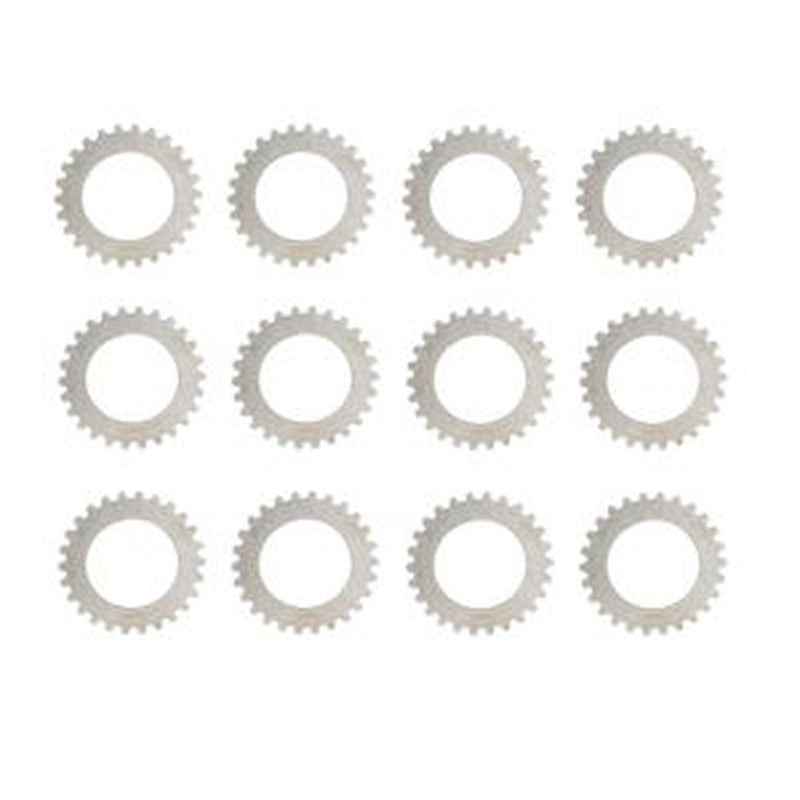 12-Piece Clutch Plate Set 89.5mmx143.5mmx2.2mm for New Holland Loaders