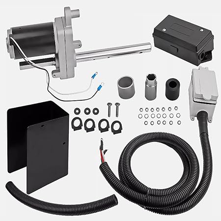 12000 Lbs Electric Powered Trailer Jack Kit 1824200100 for Bulldog 24K Landing Gear