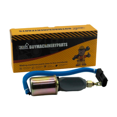 12V Stop Solenoid 1751ES-12A6UC3B1S5 127973 for Kubota Engine V2203 Gehl Skid Steer Loader SL4625 4625SX 4625DX