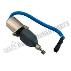 Solenoide de paragem 12V 1751ES-12A6UC3B1S5 127973 para motor Kubota V2203, pá carregadora de direção deslizante Gehl SL4625 4625SX 4625DX 