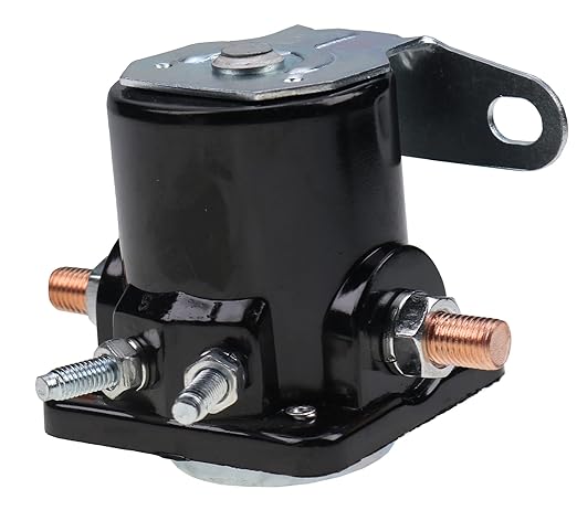 12V 100A 4-Terminal Starter Solenoid D42F-11001-AB B4TZ11002A for Ford Pickup Truck F-150 F-250 F-350