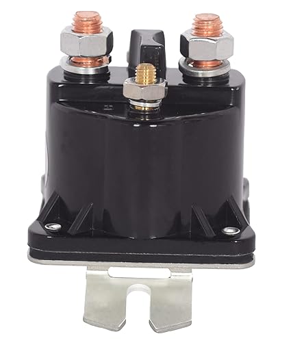 12V 100A 4 Terminal Starter Solenoid for Pump Dump Trailer 070009