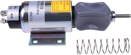 12V Diesel Stop Solenoid Valve SA-3093-12 2001-12E3U1B1A for Woodward