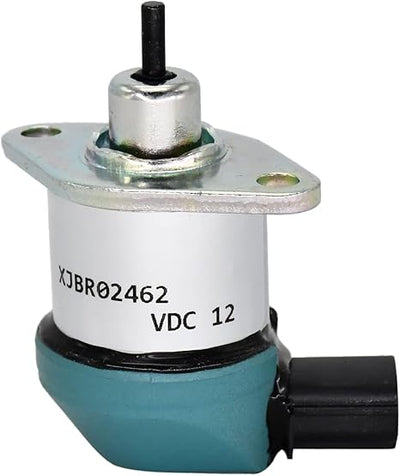 12V Electromagnet Stop Solenoid XJBR-02462 for CASE Mini Crawler Excavator CX26C