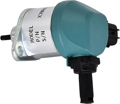 12V Electromagnet Stop Solenoid XJBR-02462 for Hyundai Excavator R25Z-9AK R25Z-9AKCA R25Z-9AKNH