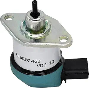 12V Electromagnet Stop Solenoid XJBR-02462 for Hyundai Excavator R25Z-9AK R25Z-9AKCA R25Z-9AKNH