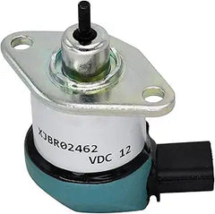 12V Electromagnet Stop Solenoid XJBR-02462 for Hyundai Excavator R25Z-9AK R25Z-9AKCA R25Z-9AKNH