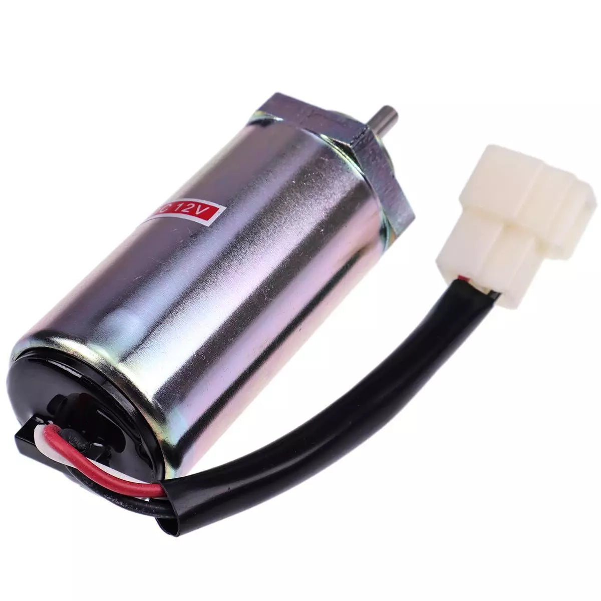 12V Fuel Shutoff Solenoid 8973295680 for IHI Excavator 16N 17NE 30J 30UJ 30NX 32J 35J 35N 350NX 38UJ 35UJ 35N 40JX 45NX