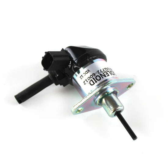 12V Shut Off Solenoid 1G772-60012 for Kubota Excavator KX057-4 KX080-3 U55 Tractor M6040 M7040