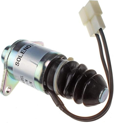 12V Shutoff Solenoid Valve 129271-77950 129209-77950 for Yanmar Marine Engine 2YM15 3YM30 3YM20 3JH5E 3JH4E 4JH4AE
