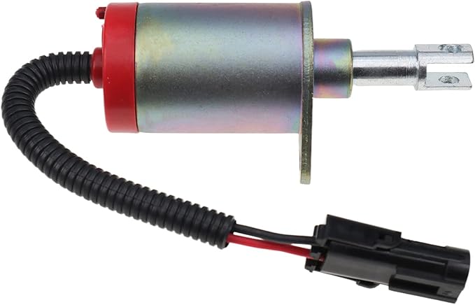 12V Solenoid Valve RE526570 RE520305 for John Deere Engine 4024 5030 Loader 244J 304J 313 315 317 320 325 328 332 CT315 CT322 CT332 Tractor 4120 4320 4520 4720 5225 5325