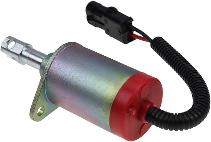 12V Solenoid Valve RE526570 RE520305 for John Deere Engine 4024 5030 Loader 244J 304J 313 315 317 320 325 328 332 CT315 CT322 CT332 Tractor 4120 4320 4520 4720 5225 5325