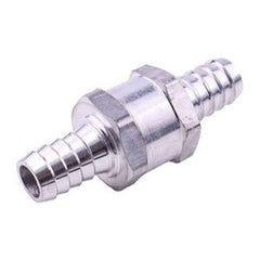 12mm One-Way Check Valve for Gas/Bio Fuel Line - 7/16' to 1/2' ID