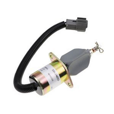12V 3A Fuel Stop Oil Solenoid Valve 1751ES-12A3UC12BIS for Hyundai R60-5 R60-6 R210-5 R335-7