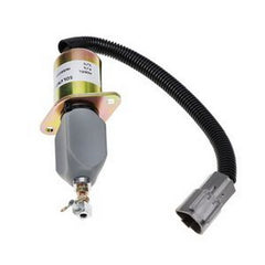 12V 3A Fuel Stop Oil Solenoid Valve 1751ES-12A3UC12BIS for Hyundai R60-5 R60-6 R210-5 R335-7