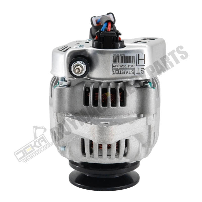 12V 55A Alternator YM119626-77210 YM119626-77220 for Komatsu 3D88E-7 4D88-6 4D88E-7 Engine PC30MR-3 PC35MR-3 PC50MR-2 buymachineryparts