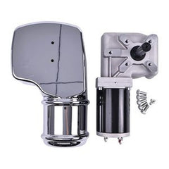 Motor de Lona Elétrica 12V 600W 76 RPM com Tampa Cromada para Camião Basculante