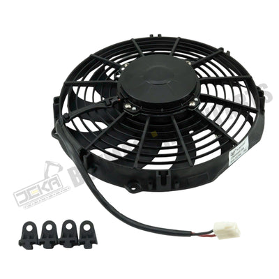 12V Aftermarket SPAL VA11-AP12/C-57A Cooling Fan for Engine Generator Set Tractor Combine