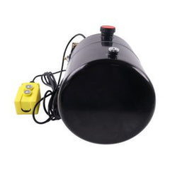 Unidade de Potência Hidráulica DC 12V com Tanque de 8 Quartos e Controlo Remoto para Reboque Basculante