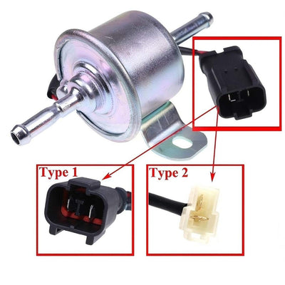 Bomba de combustible de 12V AM876207 para John Deere 430 655 755 756 1026R 1025R 2027R 2032R 