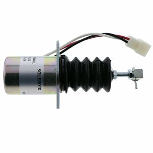 12V Fuel Shut Off Solenoid Valve 119629-66801 for Yanmar Engine 3TNE88 - Buymachineryparts