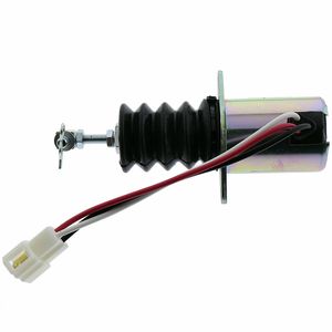 12V Fuel Shut Off Solenoid Valve 119629-66801 for Yanmar Engine 3TNE88 - Buymachineryparts