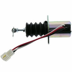 12V Fuel Shut Off Solenoid Valve 119629-66801 for Yanmar Engine 3TNE88 - Buymachineryparts