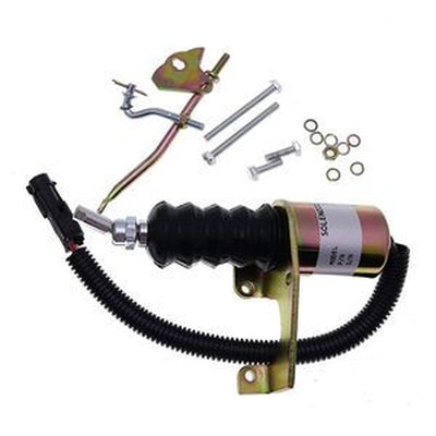12V Fuel Shutdown Kit 3740055 for Deutz Engine, Fits JLG 80HX, 86HX, 40H+6