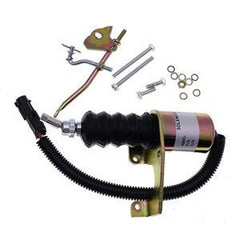 12V Fuel Shutdown Kit 3740055 for Deutz Engine, Fits JLG 80HX, 86HX, 40H+6