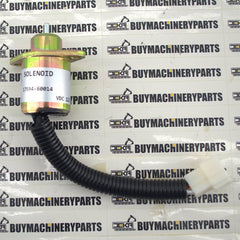 12V Fuel Shutoff Solenoid 17454-60010 17594-60014 for Kubota 05 Series BX2200 D905 D1005 D1105 V1205 V1305 V1505 V1505T - Buymachineryparts