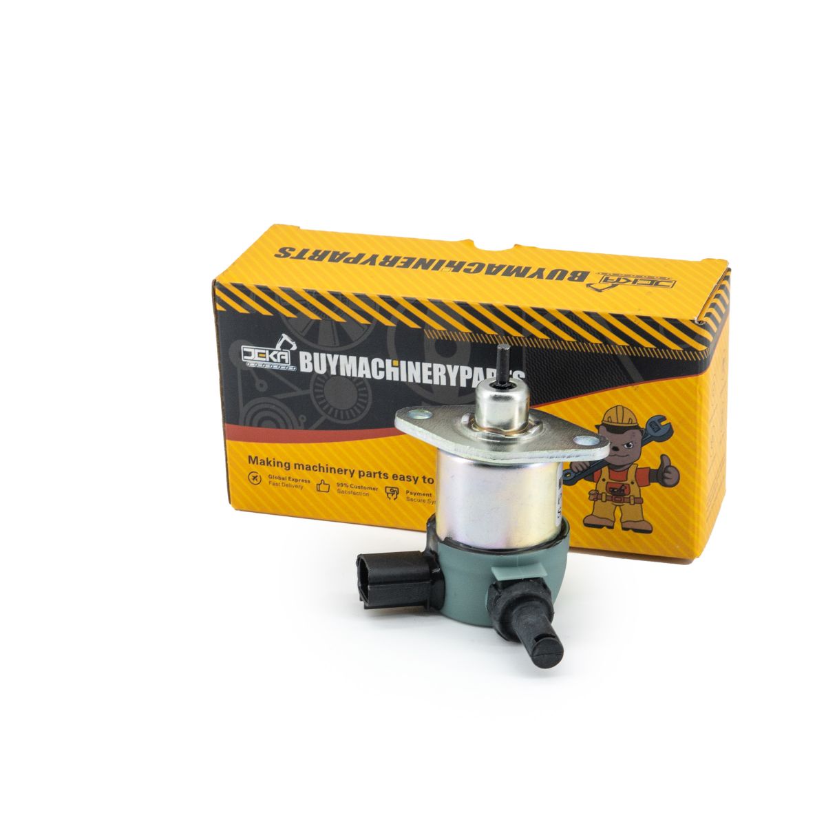 12V Fuel Shutoff Solenoid 7025479 for Kubota Engine D905 D1105 JLG 260MRT 340AJ 330LRT 430LRT 530LRT 340A