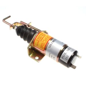 12V Fuel Shutoff Solenoid Valve 366-07199 757-26630 for Lister Petter LPW LPWS LPWT Engine - Buymachineryparts