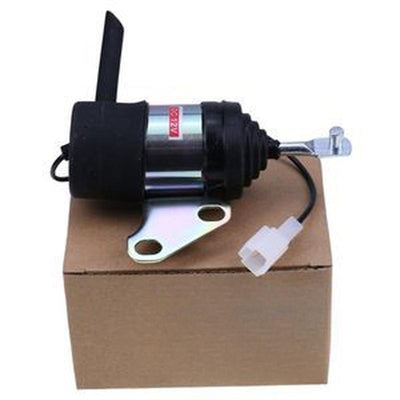Solenoide de parada de combustible de 12 V 16851-60014 para cortacéspedes de giro cero Kubota