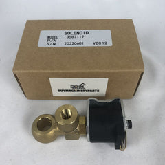 12V Fuel Stop Solenoid 3587119 for Kubota Engine Lombardini Microcar - Buymachineryparts