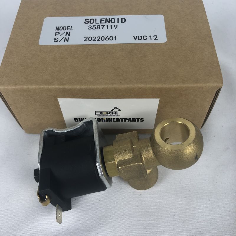 12V Fuel Stop Solenoid 3587119 for Kubota Engine Lombardini Microcar - Buymachineryparts