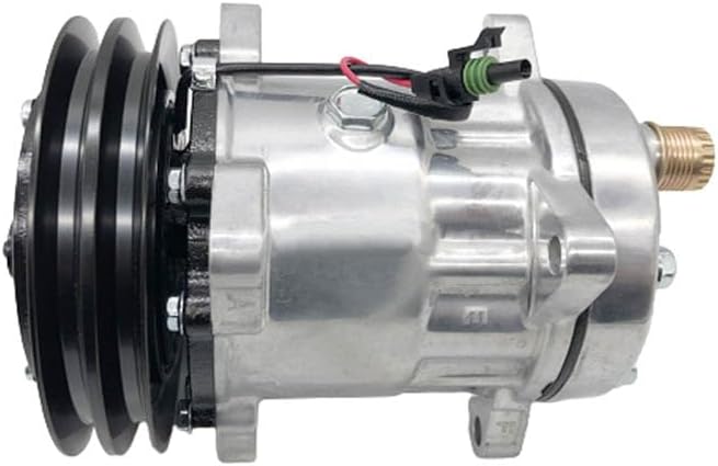 12V A/C Compressor 8091 32767G 04437338 for  Sanden SD7H15 Deutz Fahr Hurlimann Lamborghini & Same Tractor