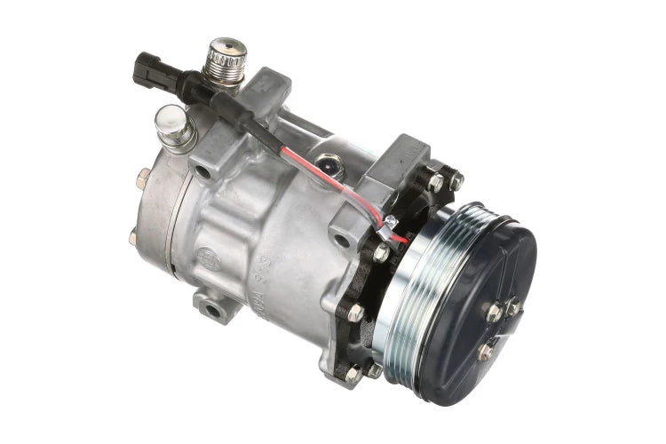12V Sanden SD7H15 A/C Compressor 84290377 for New Holland Tractor T4.105 T4.110F T5.105 T5.115 T4.55 T4.65 T5.95 T4.85 - Buymachineryparts