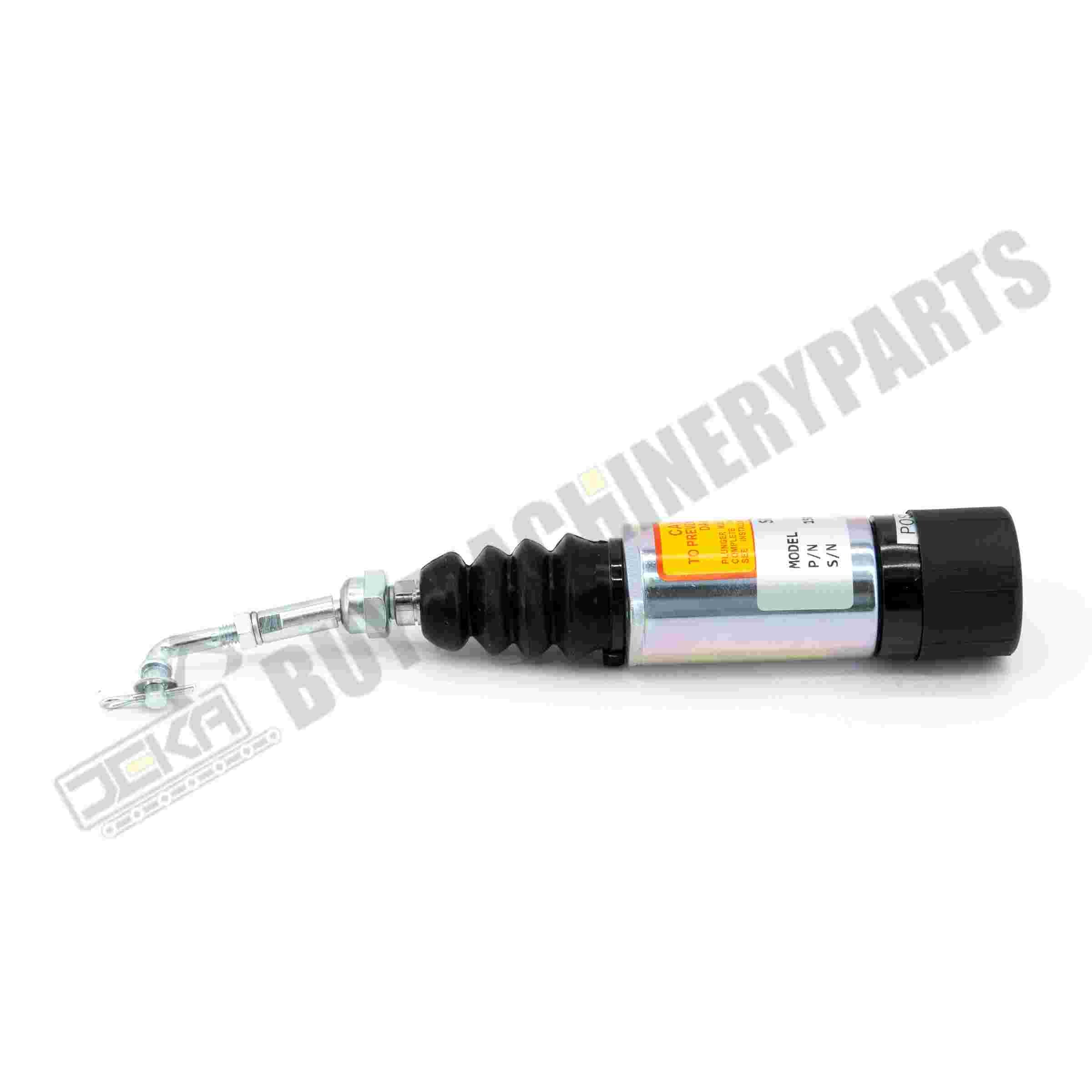 12V Shut Down Solenoid 1500-2027 1502-12D6U2B2S2A for Woodward Model 1502-12D Flange
