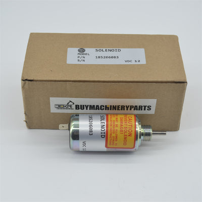12V Shut Off Solenoid SBA185206083 for Shibaura ISM N844 Engine CASE DX21 DX22E DX24 DX25 DX25E DX29 DX33 DX40 DX45 DX55 - Buymachineryparts