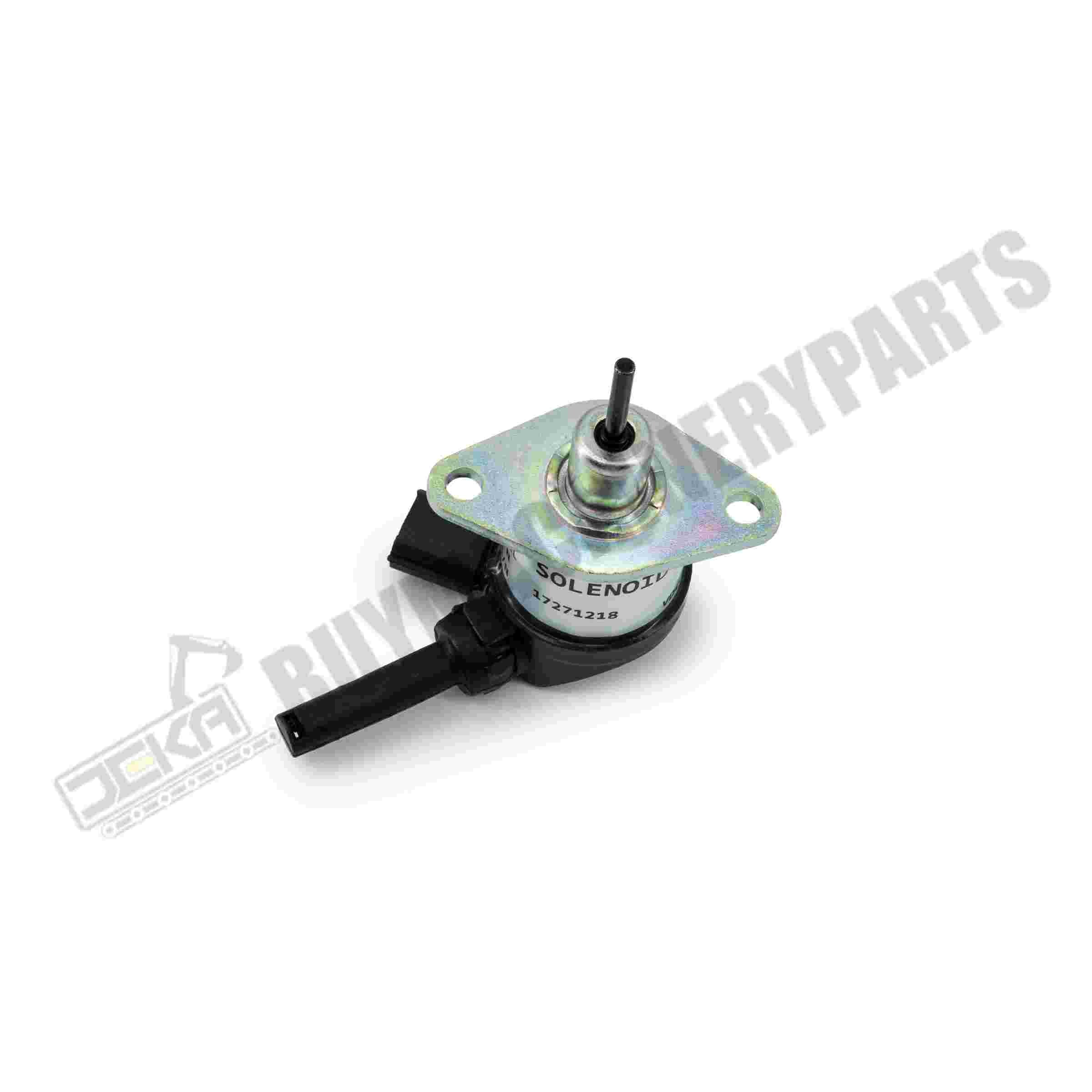12V Shutdown Stop Solenoid Valve VOE17271218 for Volvo Excavator ECR50D
