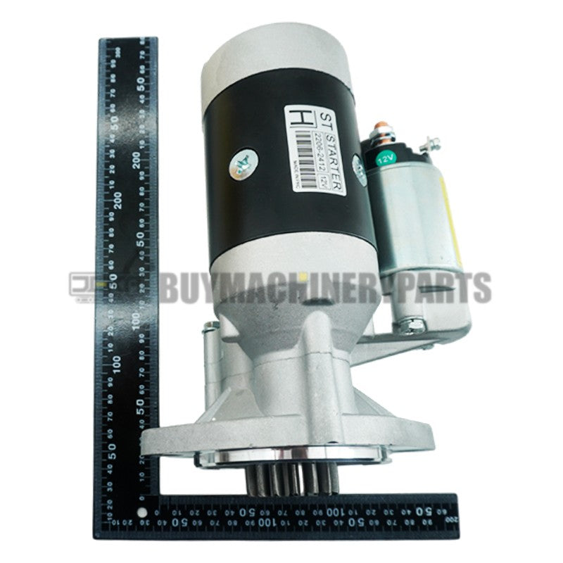 12V Starter Motor 129136-77011 129400-77012 for Yanmar Engine 3TN82E 4TN78 4TN82 Komatsu Excavator PC35 PC40 PC50