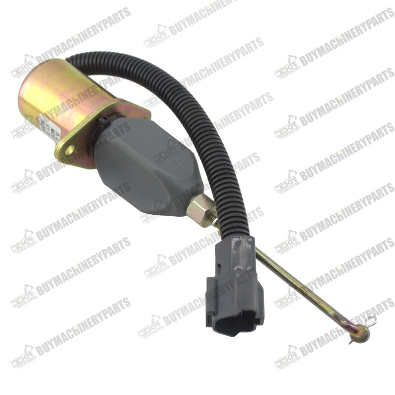12V Stop solenoid 1752ES-RSV 32A87-15100 SA-4010-12 32A87-17010 for ECOMAT Shovel Mitsubishi S4S-Z1DT61ES Excavator Engine S4Q S4S S6S - Buymachineryparts