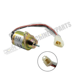 Solenoide de parada de 12 V 189575 para motor Yanmar 4TNV106T 4TNV98, excavadora Gehl 503Z 283Z 603, cargadora CTL60 CTL80, cargadora Mustang MTL16 MTL25.