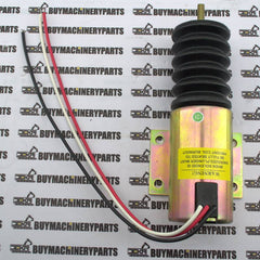 12V Throttle Solenoid 121615 121615GT for Genie S-60 S-65 S-80 S-85 Z-62/40 Z-80/60 Deutz BF4L-2011 TD2011-L04i Engine - Buymachineryparts
