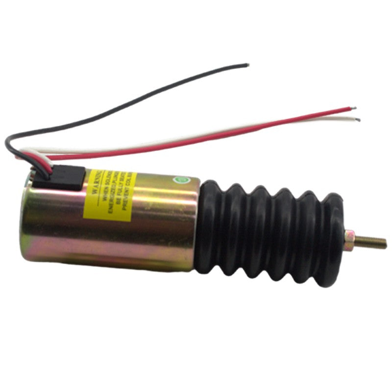 12V Throttle Solenoid 121615 121615GT for Genie S-60 S-65 S-80 S-85 Z-62/40 Z-80/60 Deutz BF4L-2011 TD2011-L04i Engine - Buymachineryparts