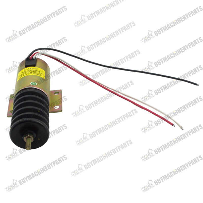 12V Throttle Solenoid 121615 121615GT for Genie S-60 S-65 S-80 S-85 Z-62/40 Z-80/60 Deutz BF4L-2011 TD2011-L04i Engine - Buymachineryparts