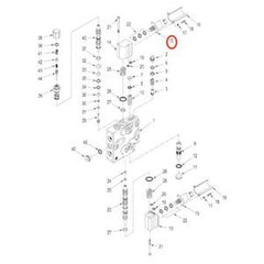 Válvula Solenoide 12V 87481354 87354468 para Trator New Holland T8. 360 T9060 TG210 TJ530 Boomer 8N