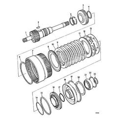 13 PCS Disc 04/500231 & 04/500230 for JCB Backhoe Loader 3C-2WD 3CX-2WD