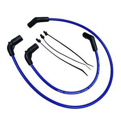 8mm Blue Silicone Spark Plug Wires for Harley Davidson 2009-2016 FLHR - TONS-0915FLH-BL